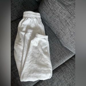 Grey garage sweat pants